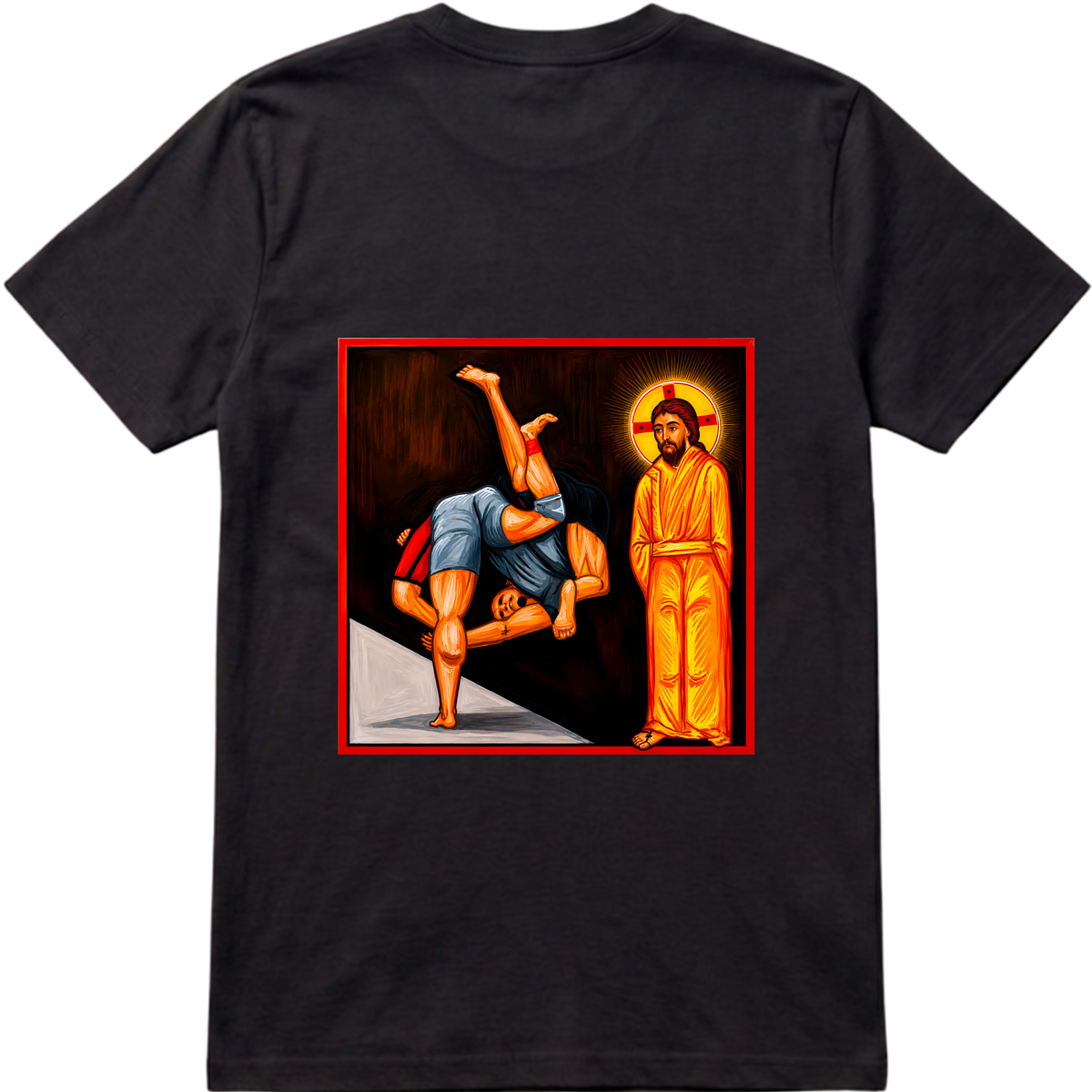 "Camiseta Regular Essential Fé em Cada Queda" Camiseta Premium Unissex