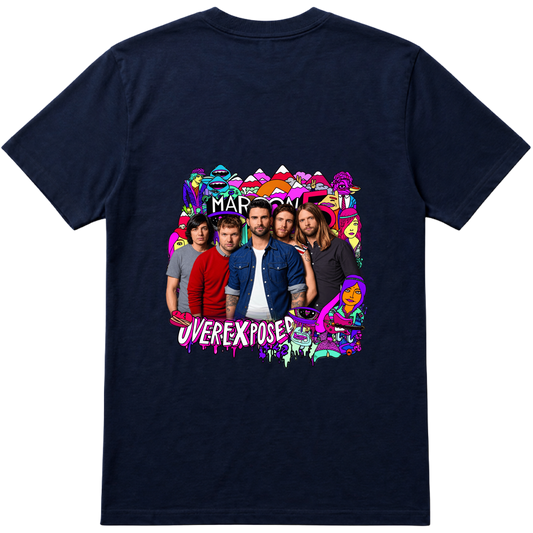 "Maroon 5 — Overexposed" Camiseta Premium Unissex