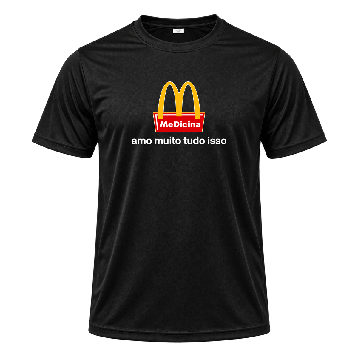 "MeDicina SOS Luma" Camiseta Dryfit Masculina Basic
