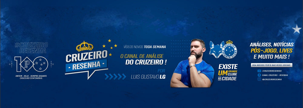 Cruzeiro Resenha — banner