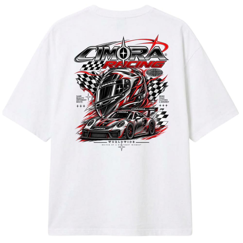 "Camiseta CIMORA - Racing" Camiseta Oversized Classic