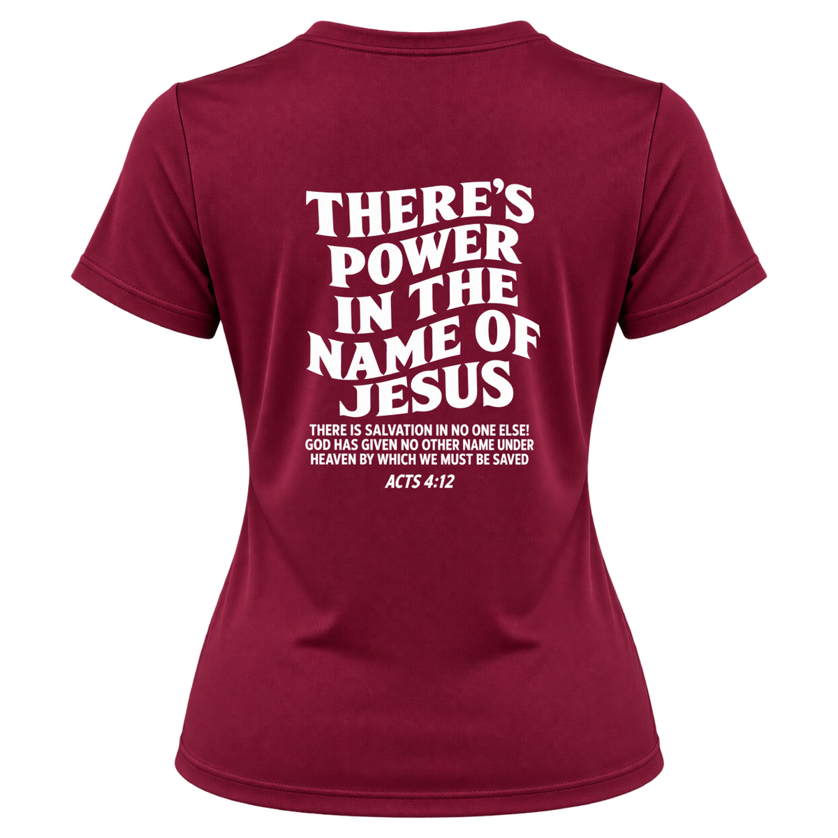 "Camiseta Dryfit Feminina Basic - Jesus Saves" Camiseta Dryfit Feminina Basic