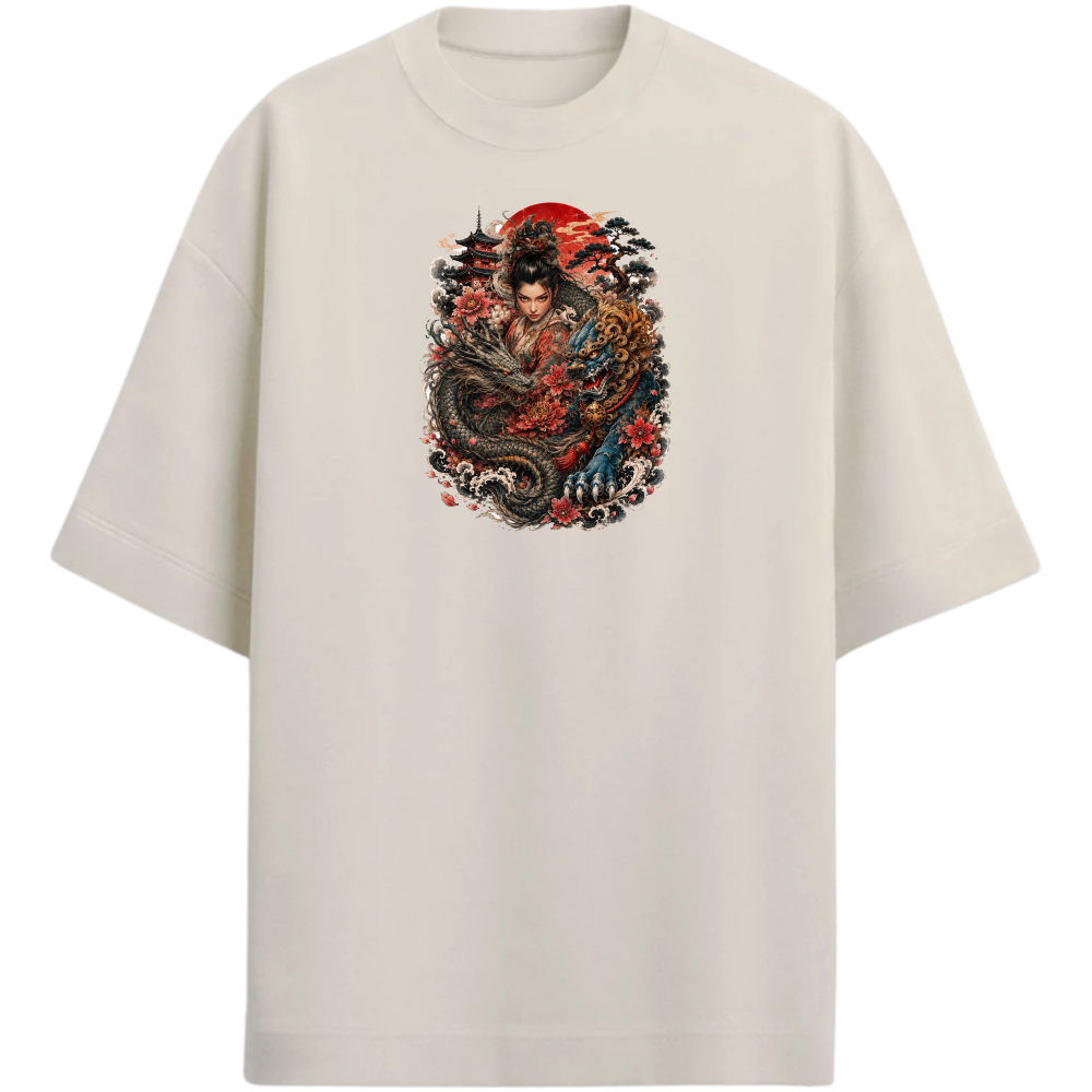 "GUADIAN DRAGONS" Camiseta Oversized Premium