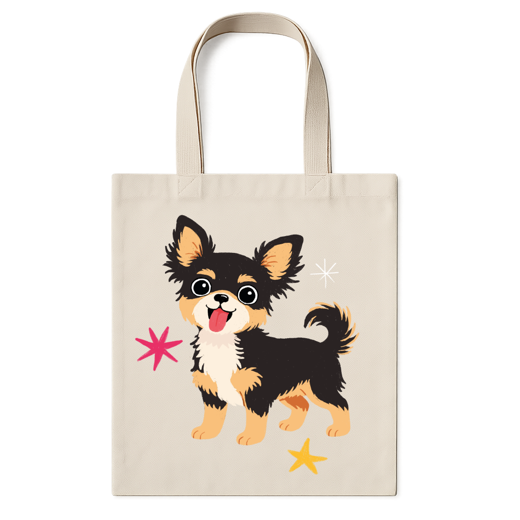 "Chihuahua de pelo longo" Ecobag