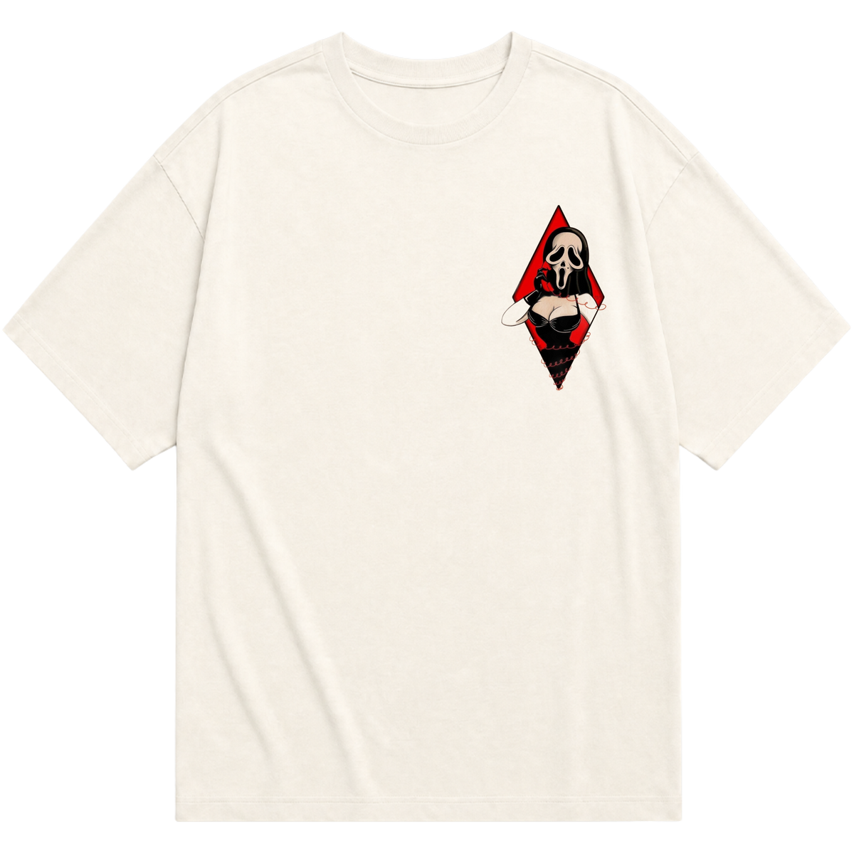 "Camisa oversized unisex." Camiseta Oversized Básica