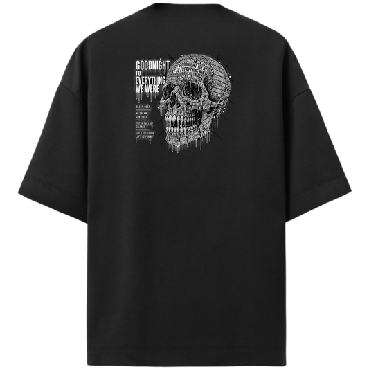 "Camisa Skull" Camiseta Oversized Premium