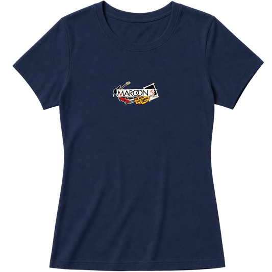 "Maroon 5 - Elementos" Blusa Baby Look