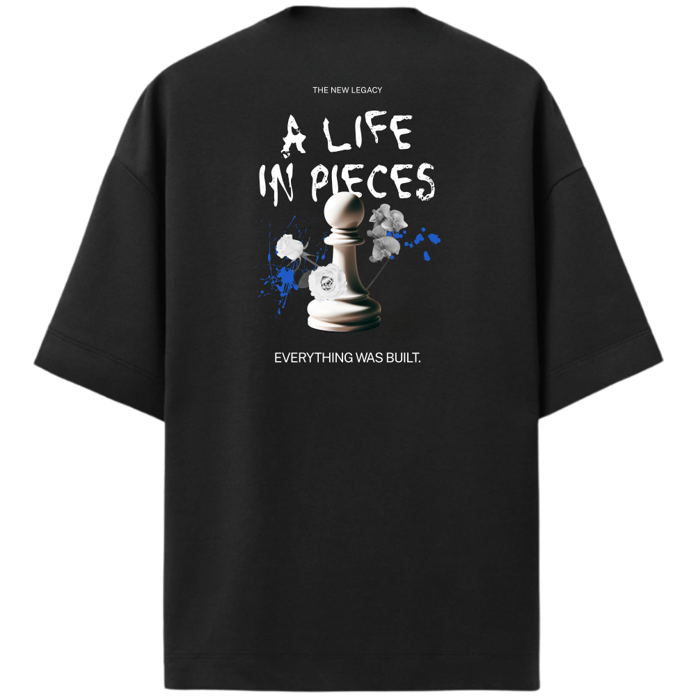 "Camiseta Oversized Barnz A Life in Pieces" Oversized Premium