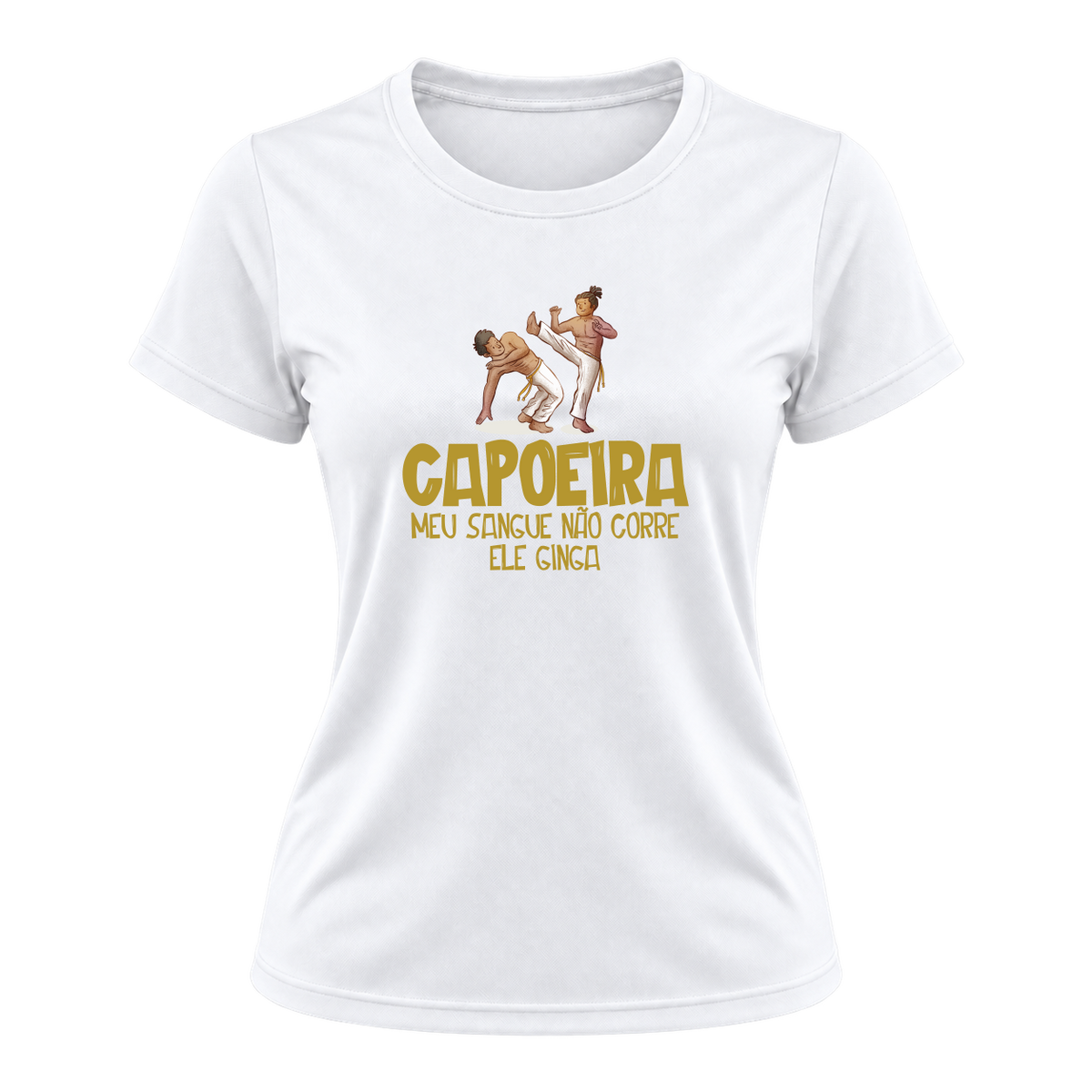 "Capoeira #01" Camiseta Dryfit Feminina Basic