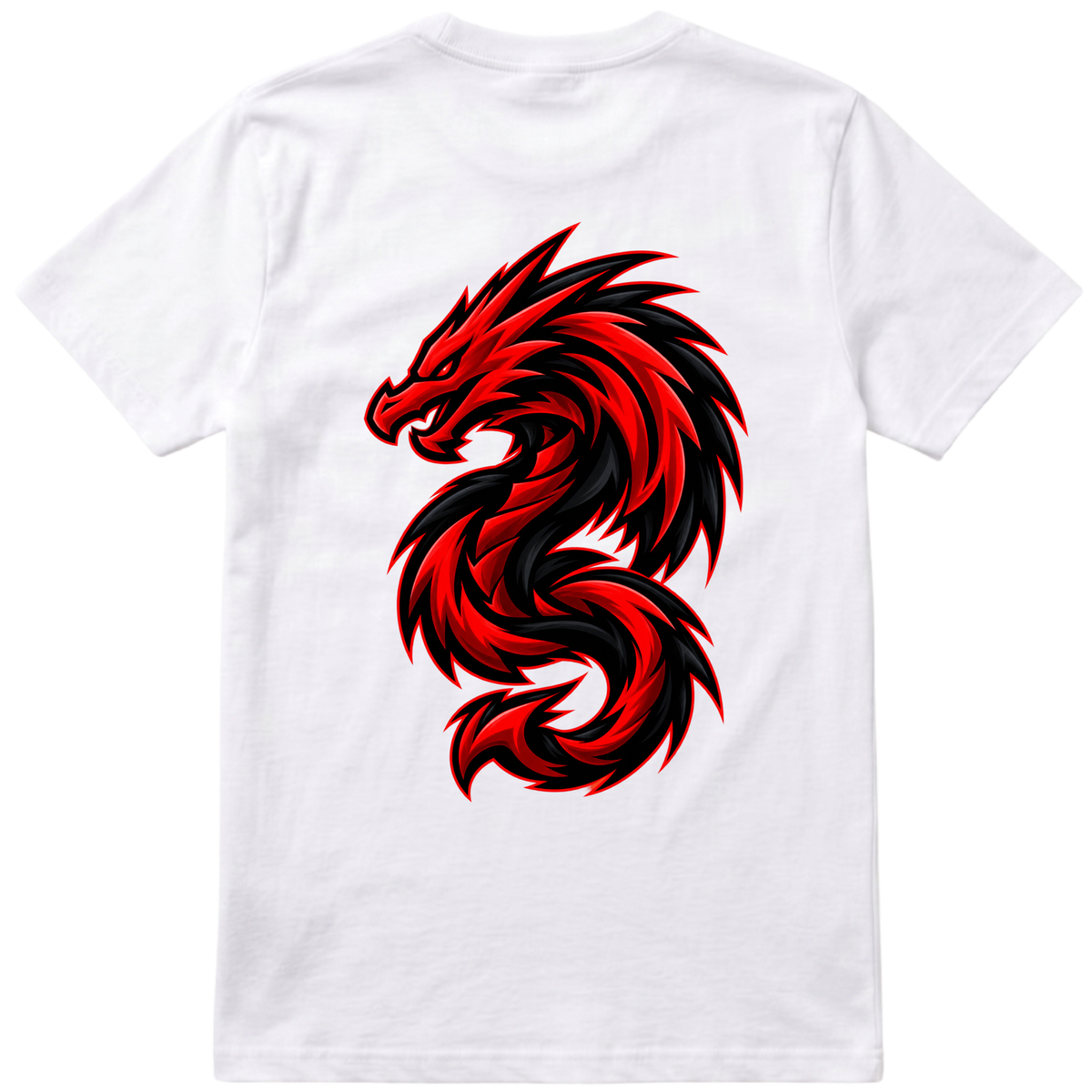"Camisa frente e verso Dragons (Tripulação) - GameFicou" Camiseta Premium Unissex Bunker Studios