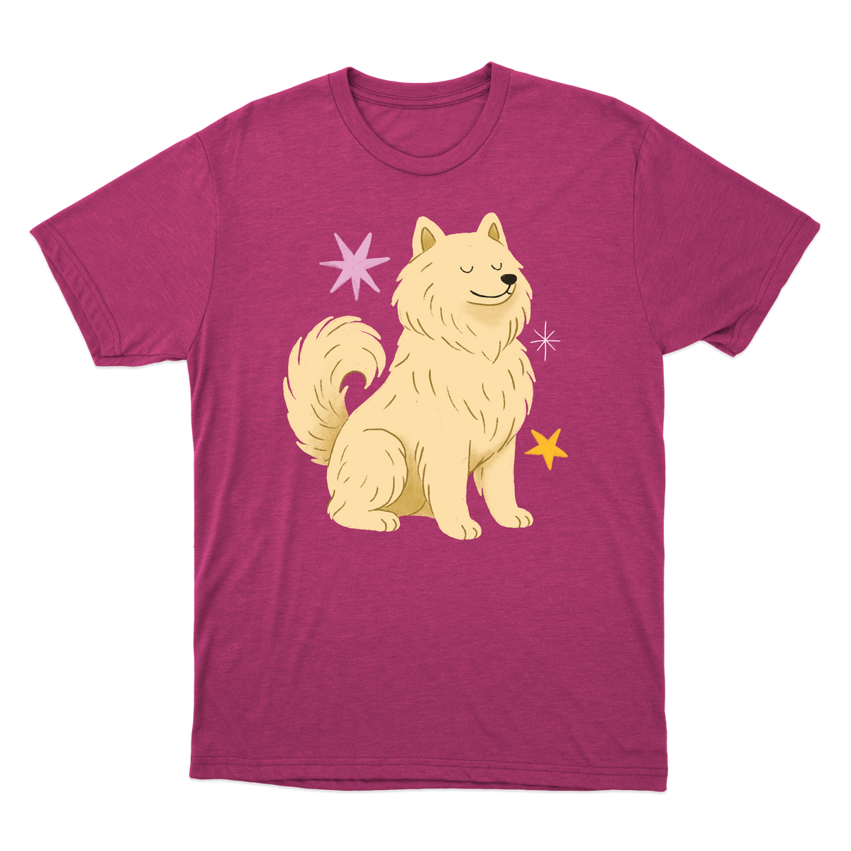 "samoieda" Camiseta Básica Unissex