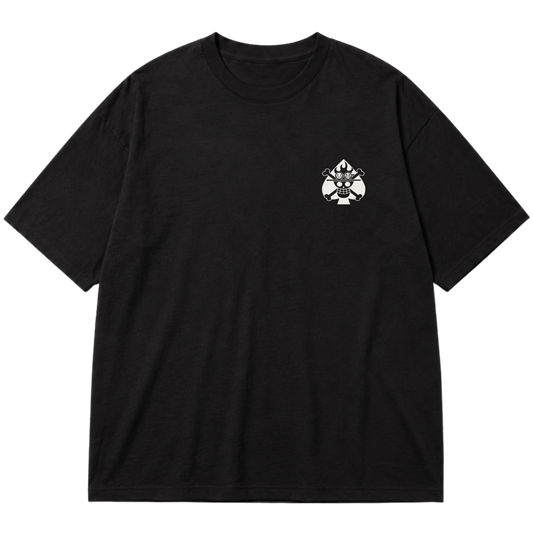 "Camiseta - Ace One Piece - Oversized Cotton" Oversized Premium 96% algodão 4% Elastano