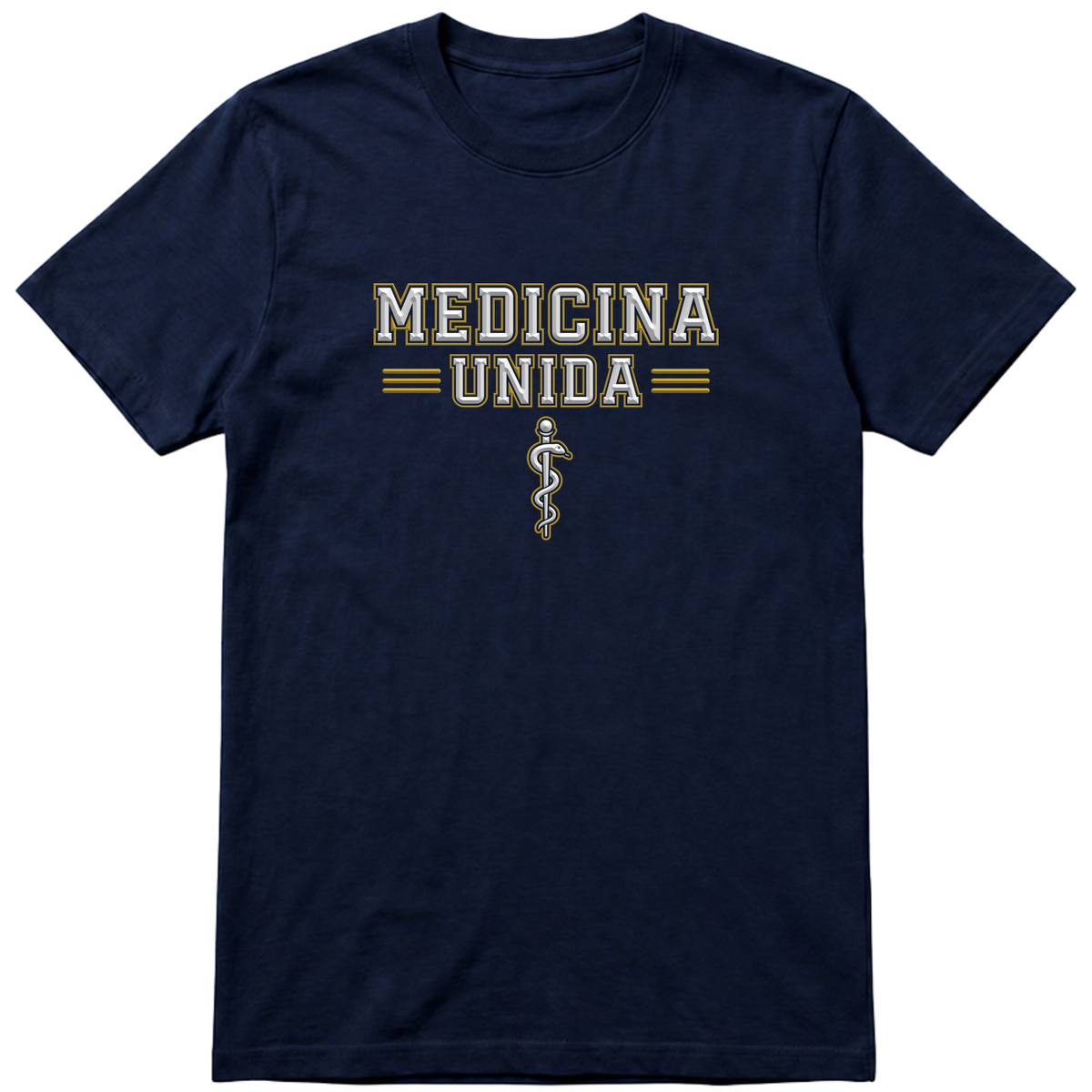 "Medicina Unida" Camiseta Premium Unissex Bunker Studios