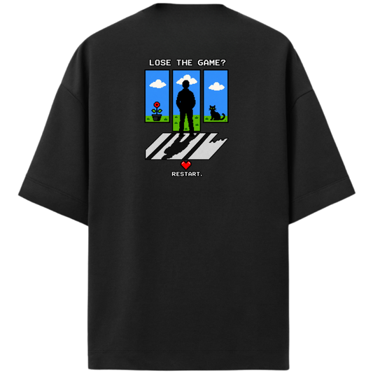 "Camiseta Oversized Barnz Restart" Oversized Premium