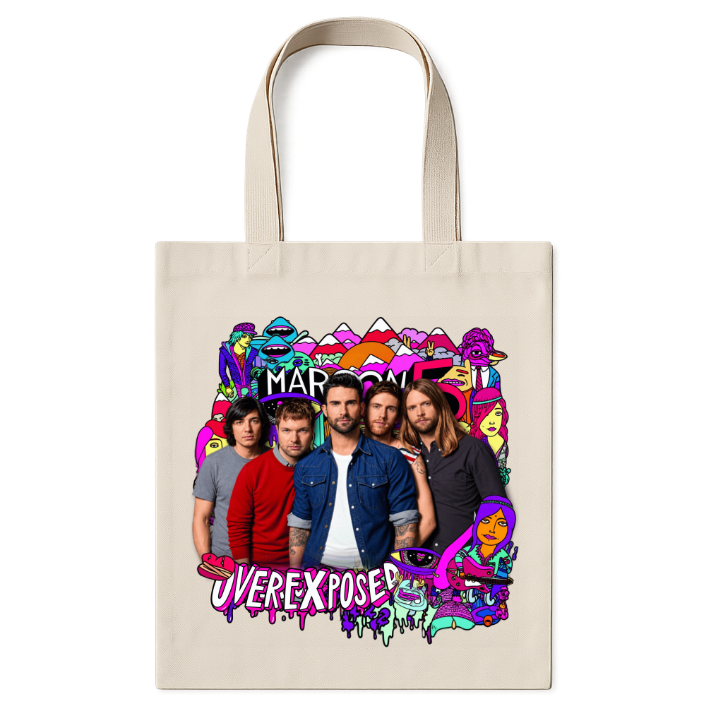 "Maroon 5 — Overexposed" Ecobag