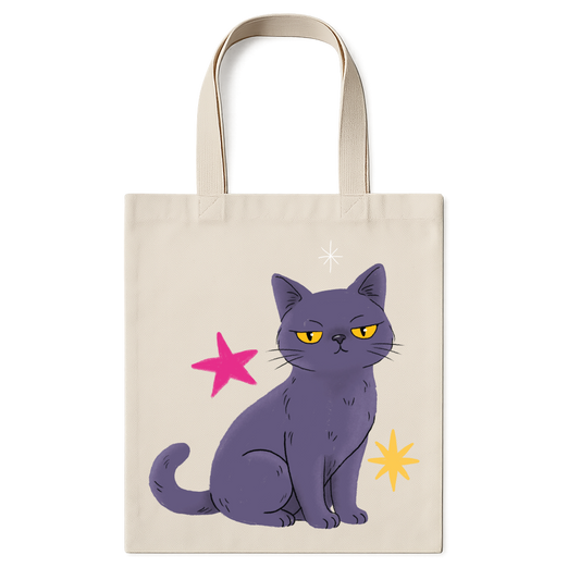 "Gata cinza" Ecobag