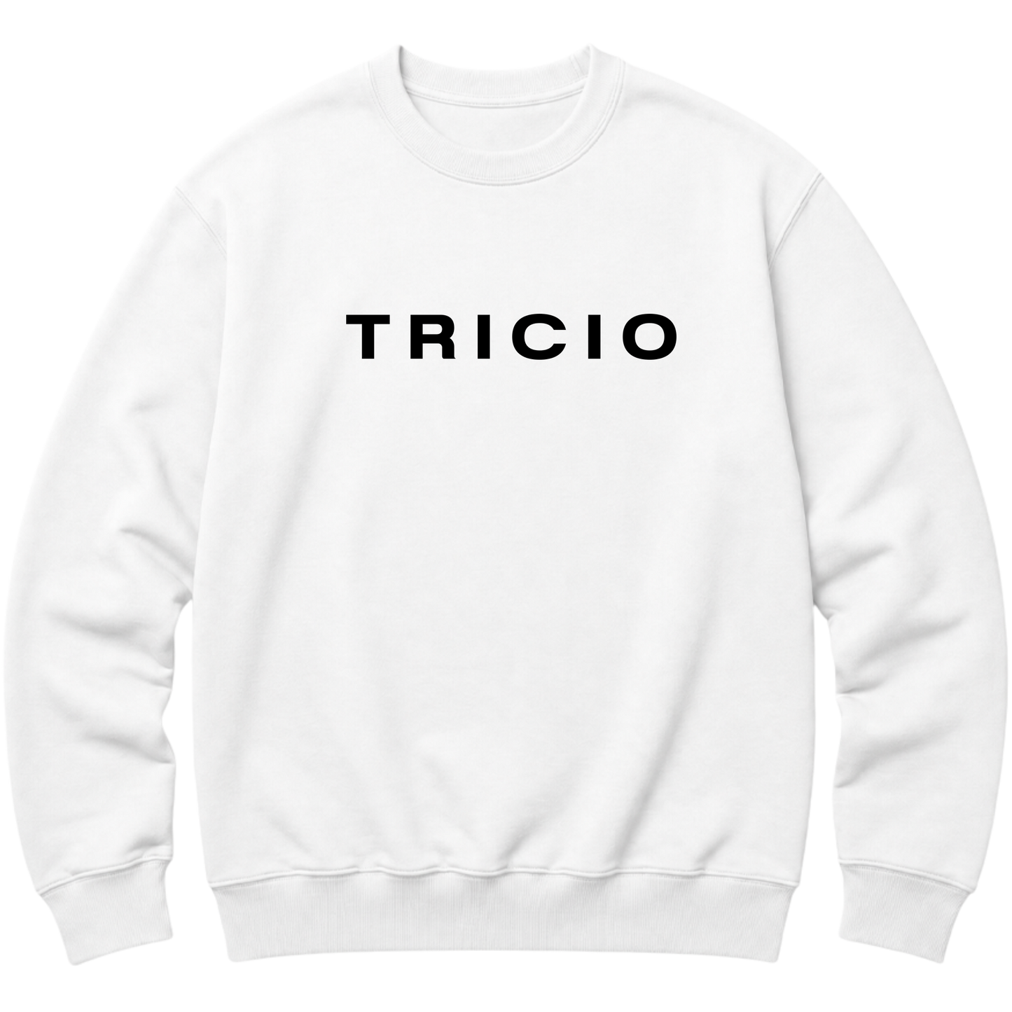 "TRICIO Moletom Crew Essential" Blusão Moletom