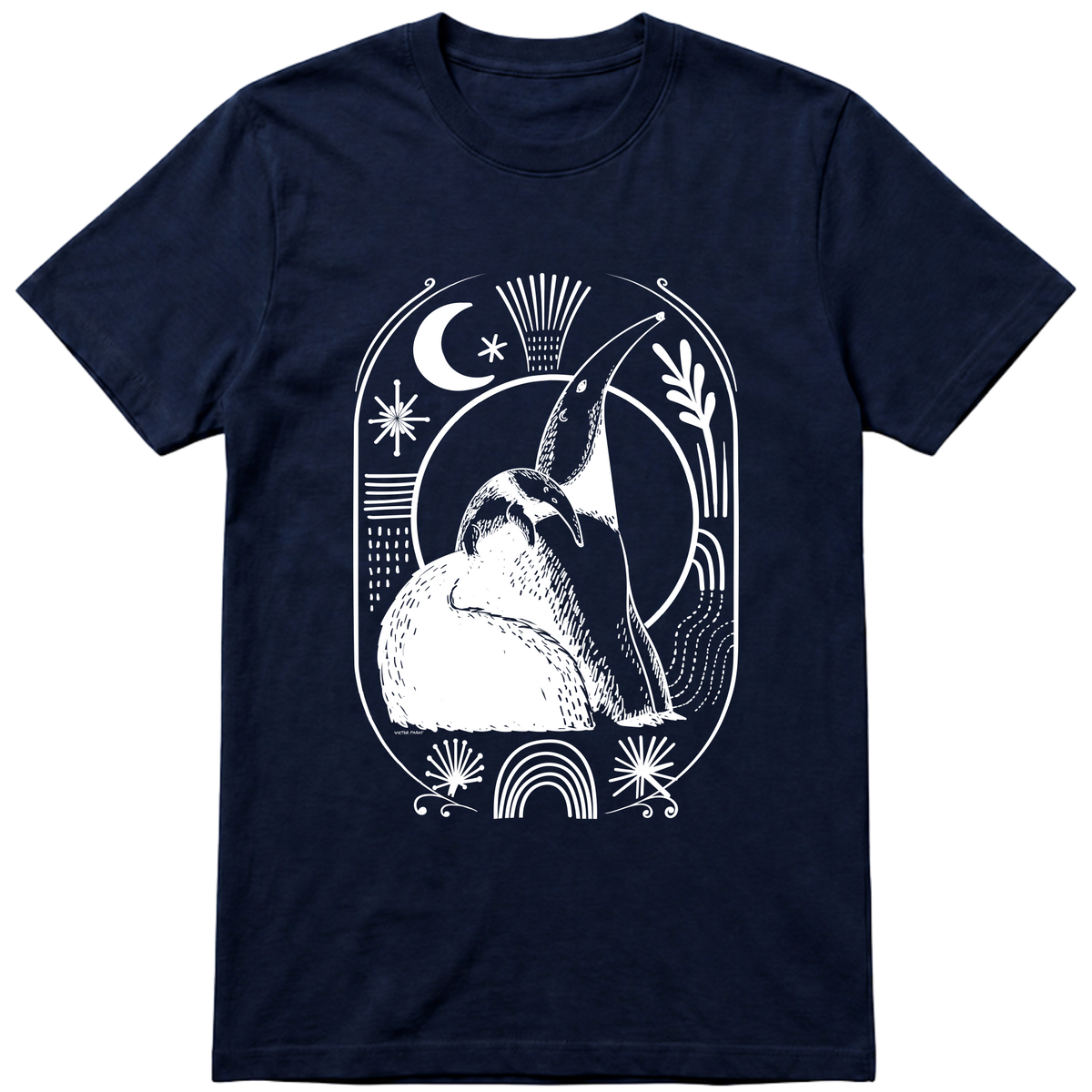 "Tamandua - camiseta escura" Camiseta Premium Unissex Bunker Studios