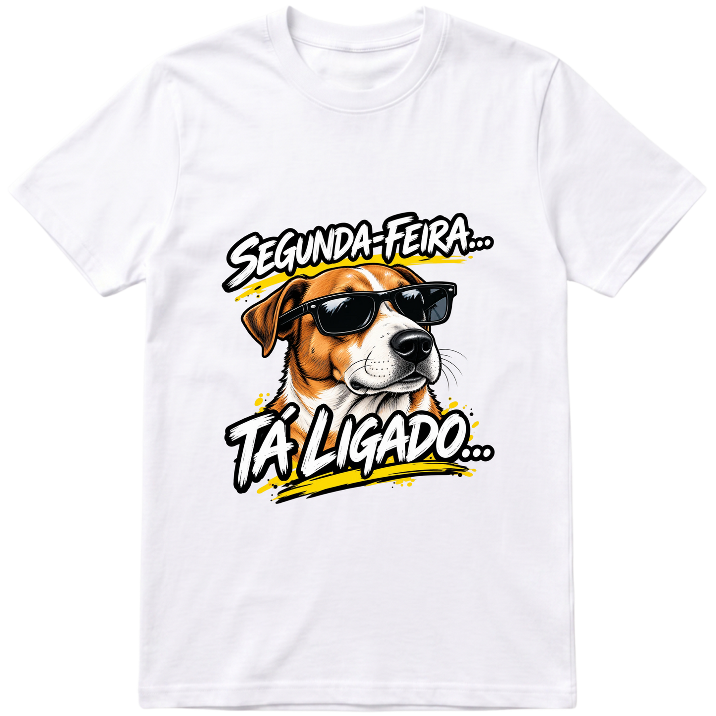 "Camiseta Basic Segunda-Feira" Camiseta Premium Unissex Bunker Studios