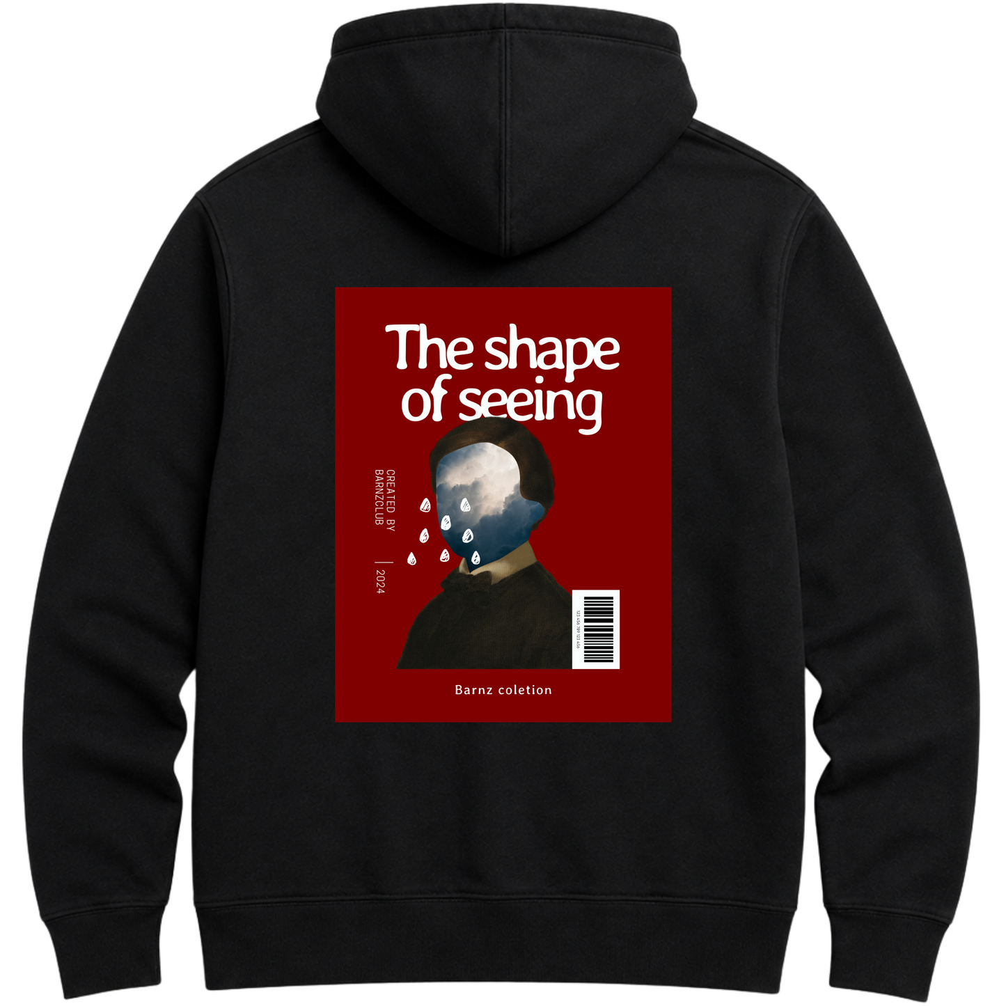 "Moletom Hoodie Barnz The Shape Of Seeing" Moletom Premium