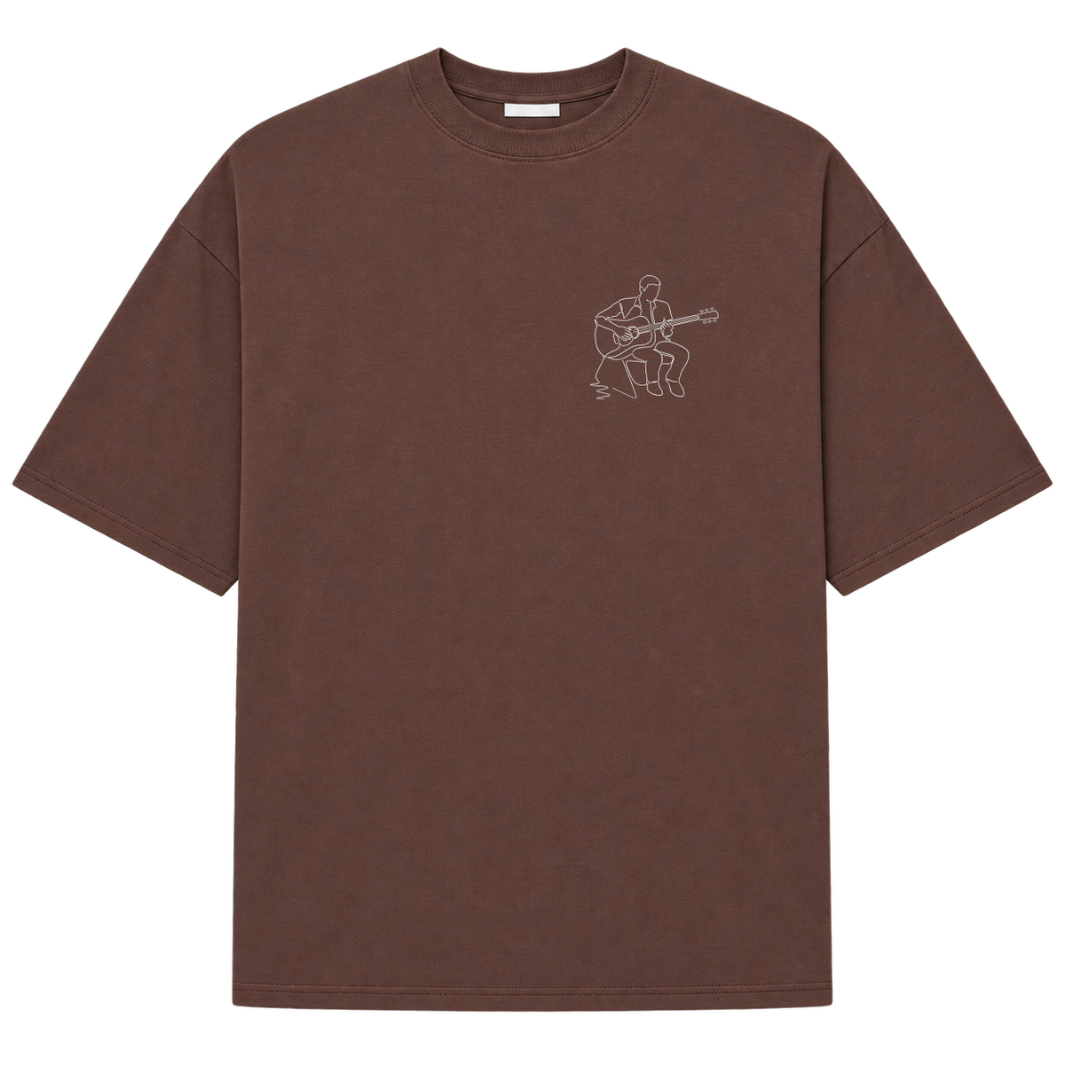 "VIOLÃO MAZIN SILVA" Camiseta Oversized Suedine 220g
