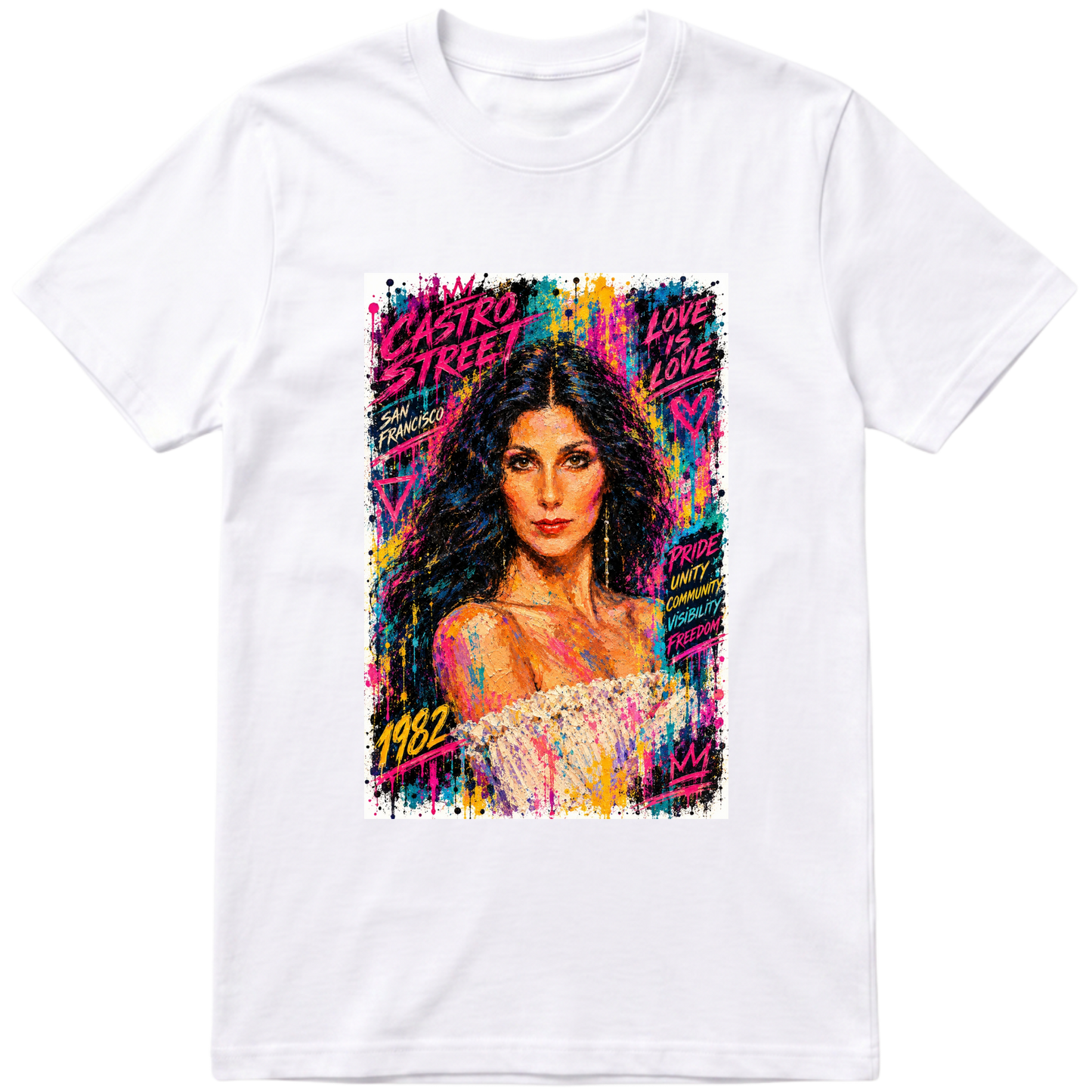 "Castro Cher" Camiseta Premium Unissex