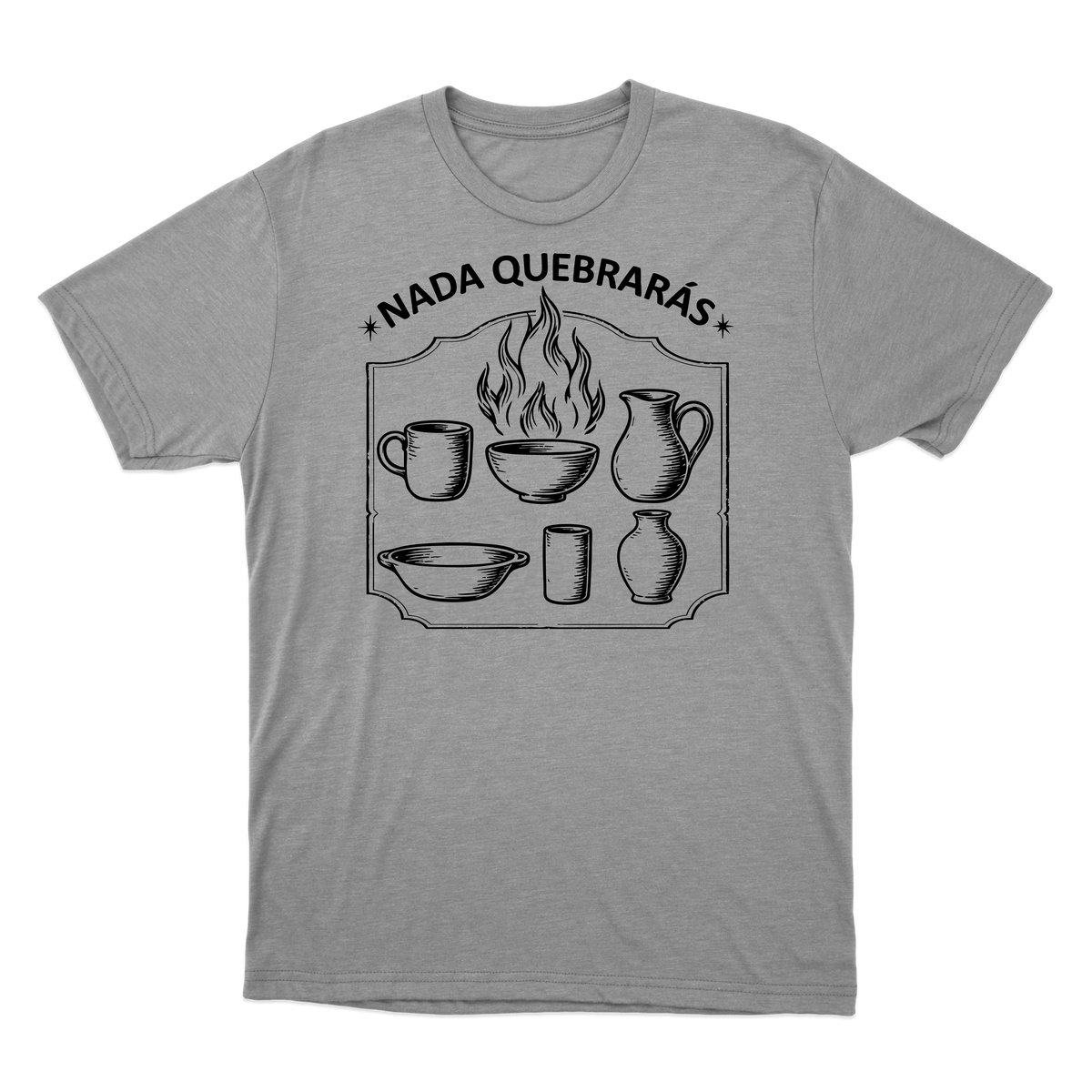 "nada quebraras" Camiseta Básica Unissex