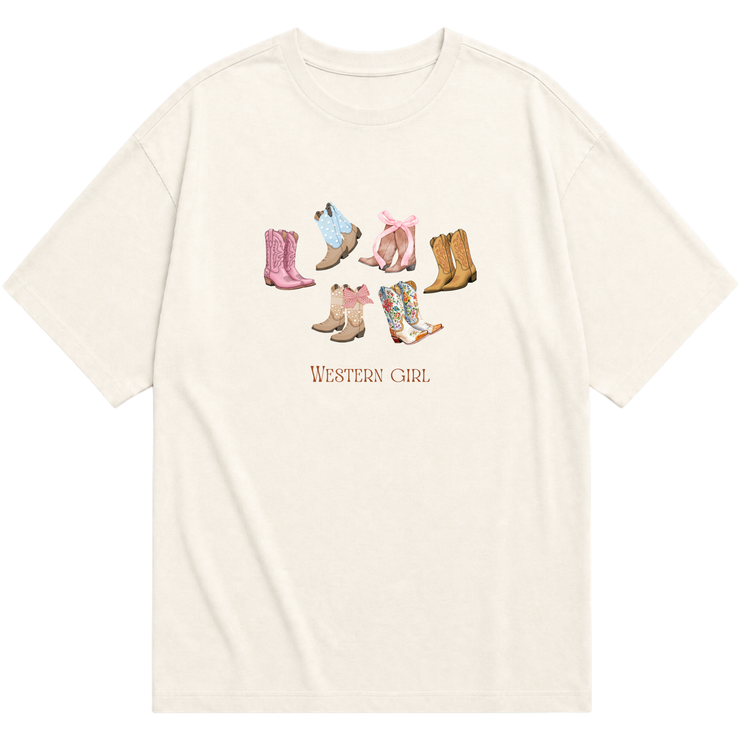 "WESTERN GIRL" Oversized Básica 30.1