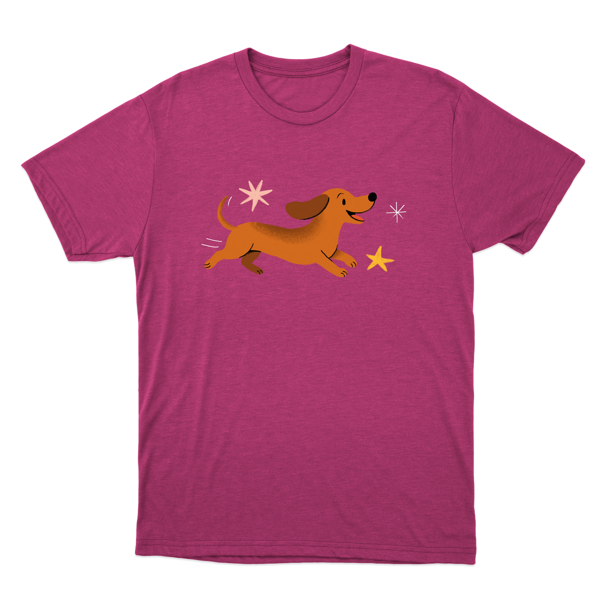 "Dachshund - Salsicha" Camiseta Básica Unissex