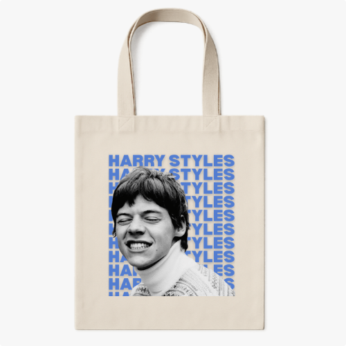 ECOBAG BLUE HARRY STYLES