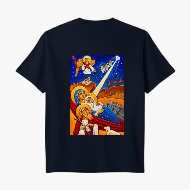 "Camiseta Premium Unissex A Luz que Veio ao Mundo" Camiseta Premium Unissex