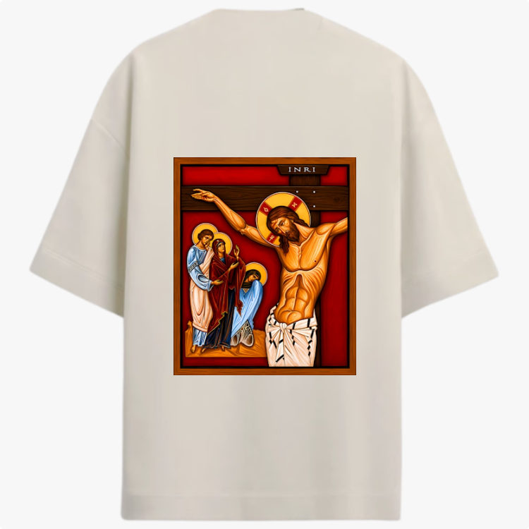 "Camiseta Oversized Premium O Sacrifício" Camiseta Oversized Premium