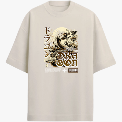 "DRAGON TRION" Camiseta Oversized Premium