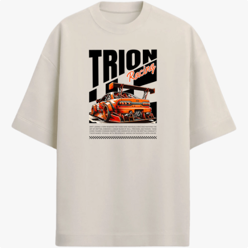 "CAR RACING TRION" Camiseta Oversized Premium