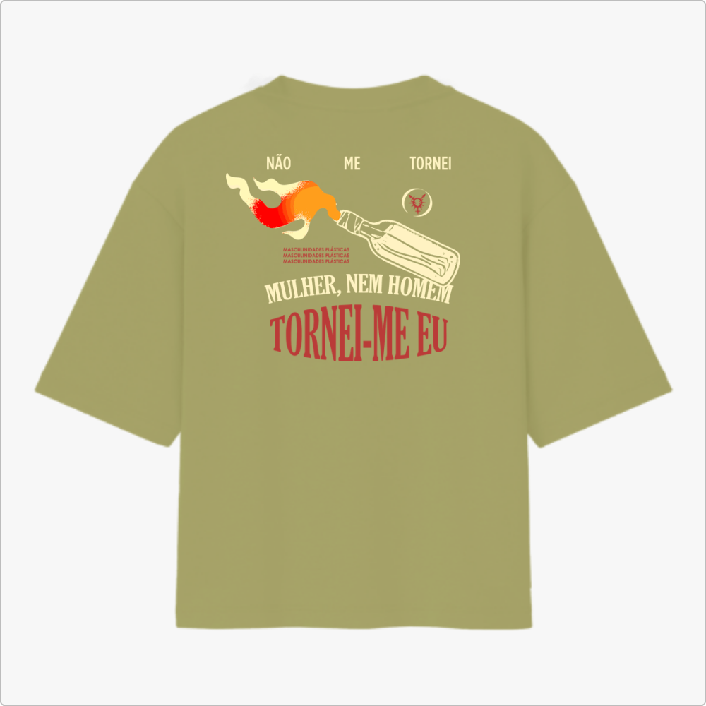 "TORNEI_ME EU (Verso)" Camiseta Oversized Básica