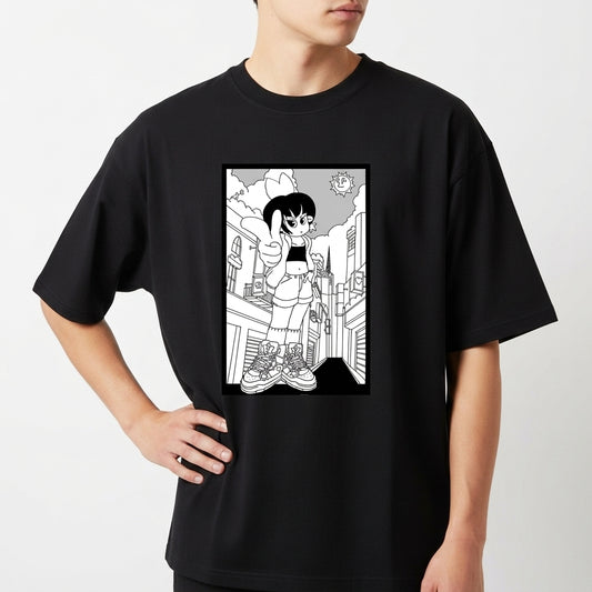"Camiseta Oversized Básica Laura" Camiseta Oversized Básica