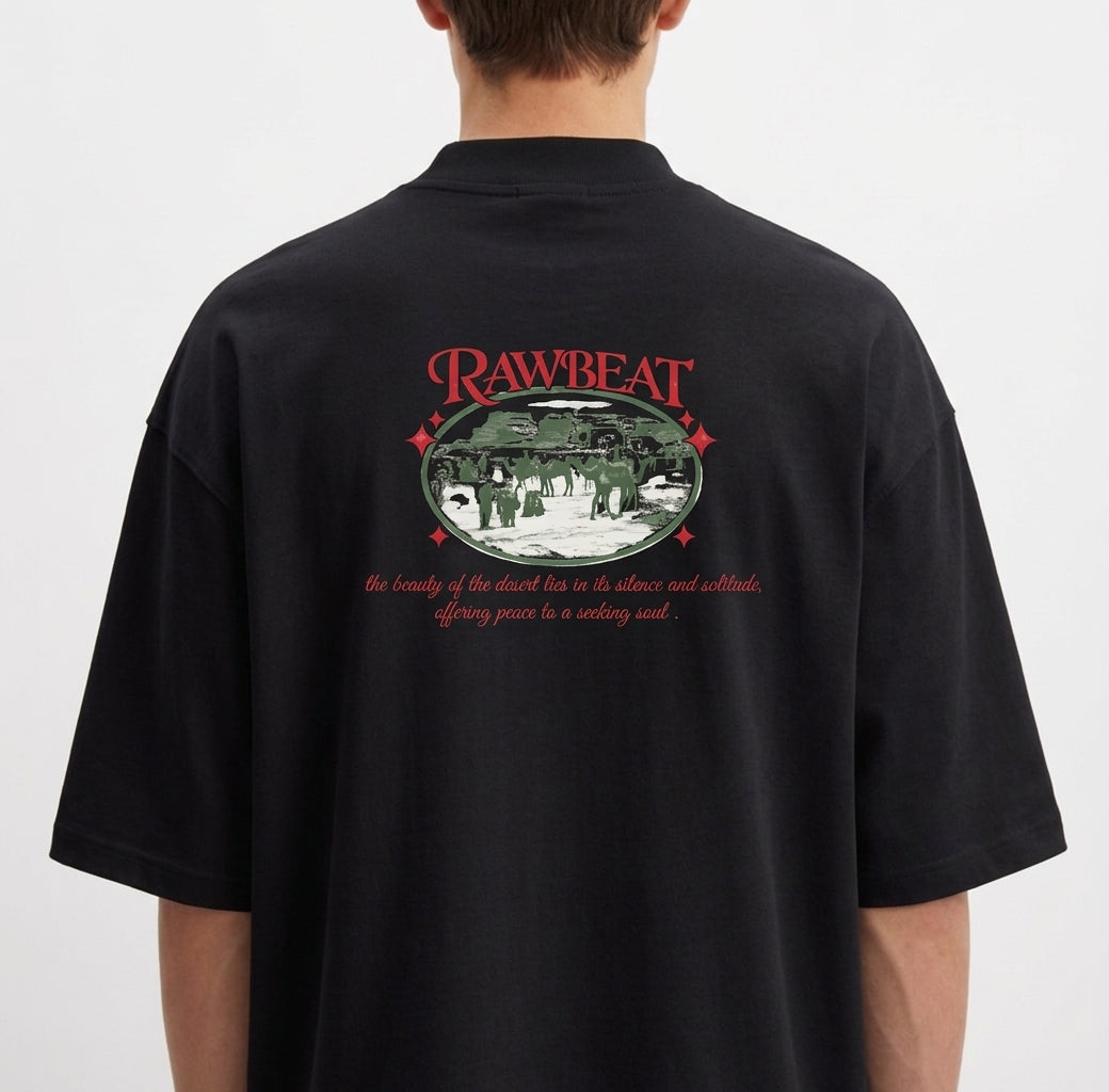 "Camiseta Oversized Heavy "Rawbeat Silent Desert"" Camiseta Oversized Premium