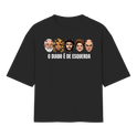 "O DIABO É DE ESQUERDA CAMISETA OVERSIZED" Oversized Básica 30.1