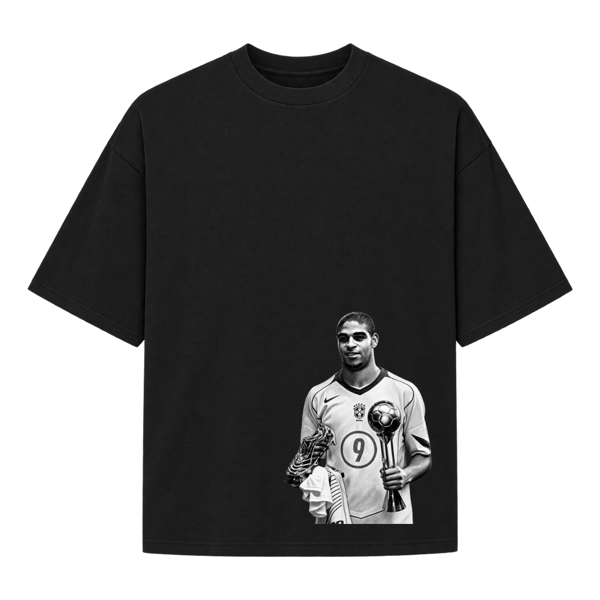 "Camisa Ducontra Adriano imperador" Camiseta Oversized Suedine 220g