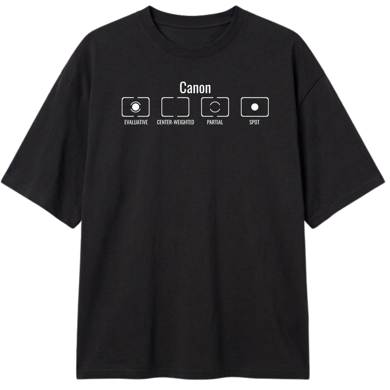 "Fotômetro Canon" Camiseta Oversized Classic