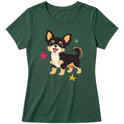 "Chihuahua de pelo longo" Blusa Baby Look