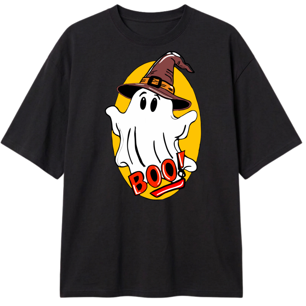 "Camiseta fantasma bruxo" Camiseta Oversized Classic