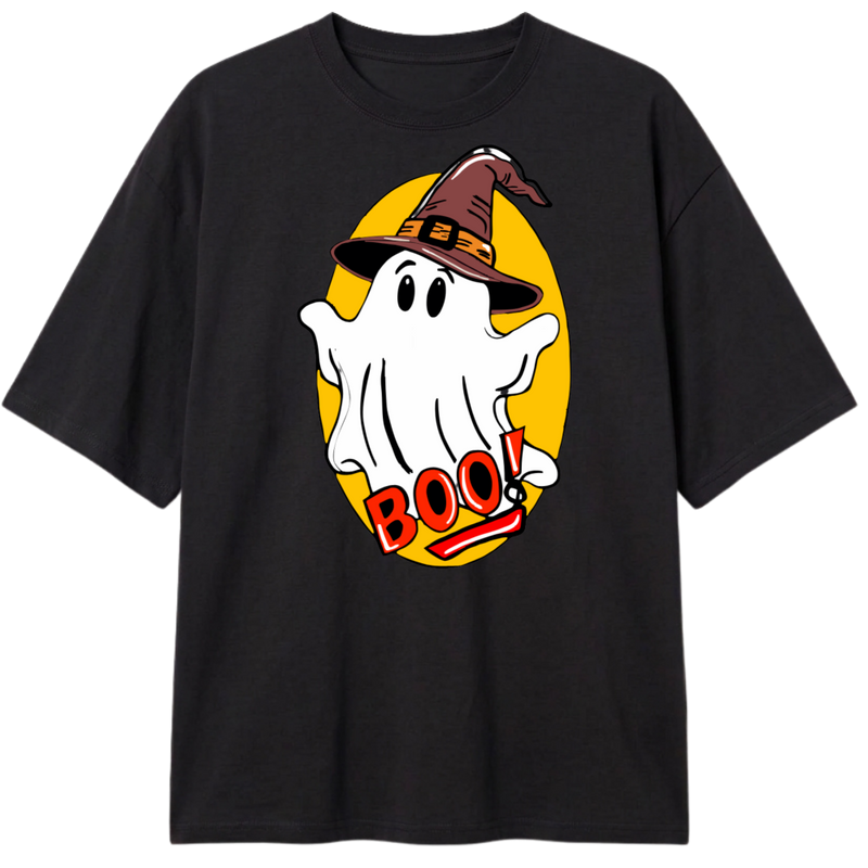 "Camiseta fantasma bruxo" Camiseta Oversized Classic