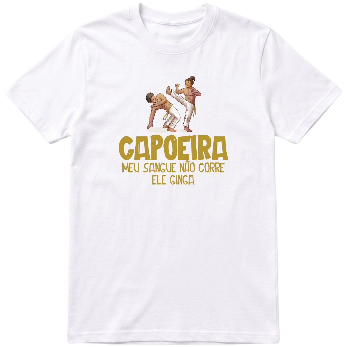 "Capoeira #01" Camiseta Premium Unissex Bunker Studios