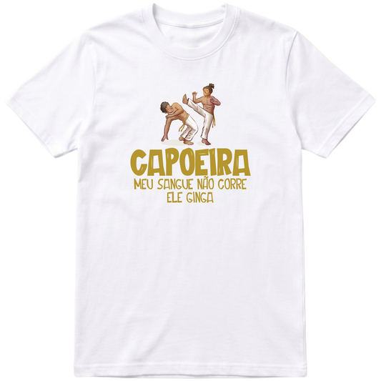 "Capoeira #01" Camiseta Premium Unissex Bunker Studios