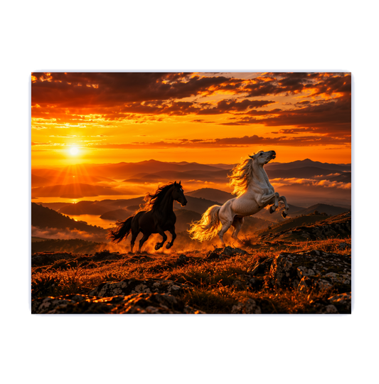 "Por do Sol" Placa decorativa