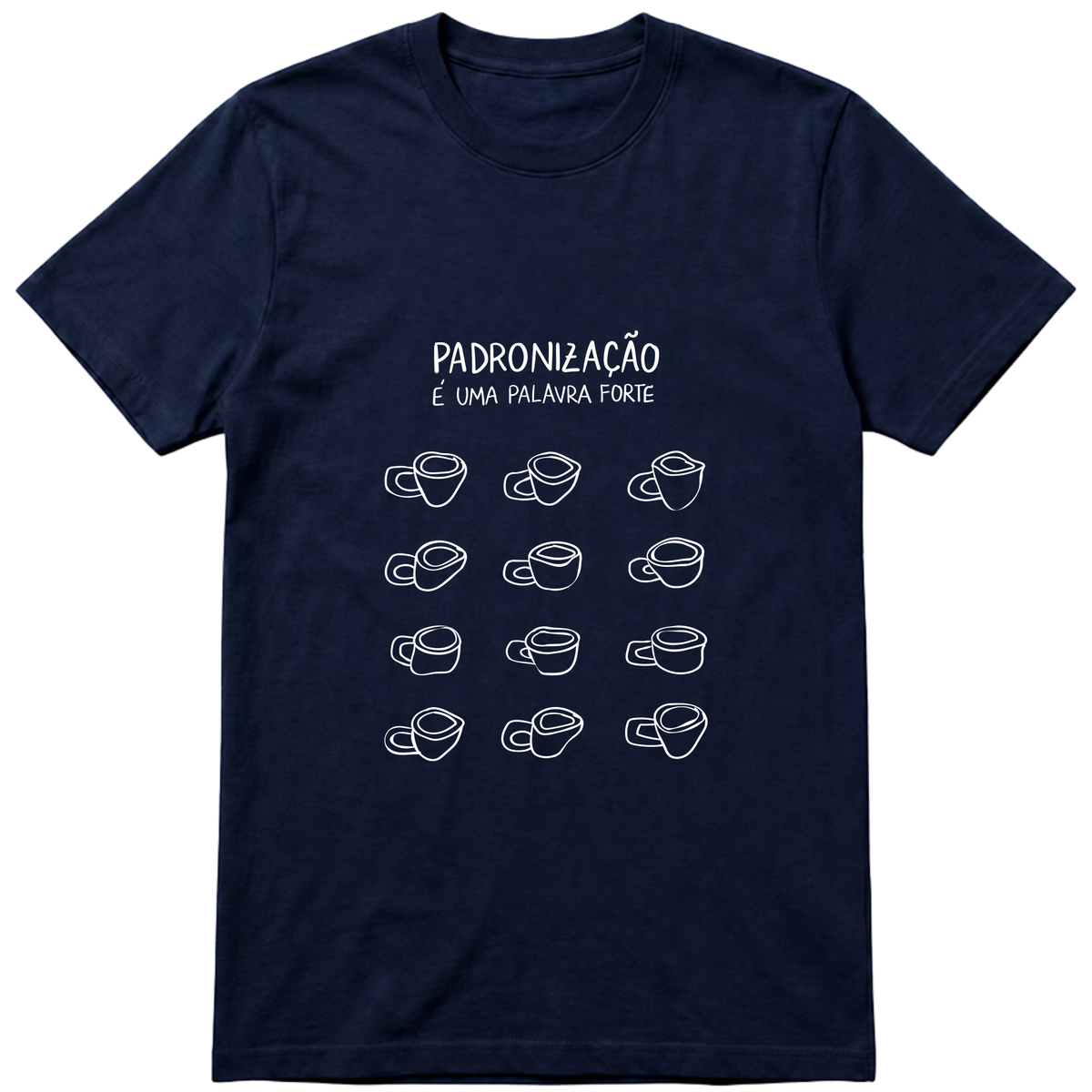 "padronização" Camiseta Básica Unissex