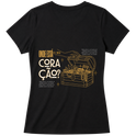 "Baby Look Onde está seu coração MT 6:21 | Coleção Marcas" Blusa Baby Look