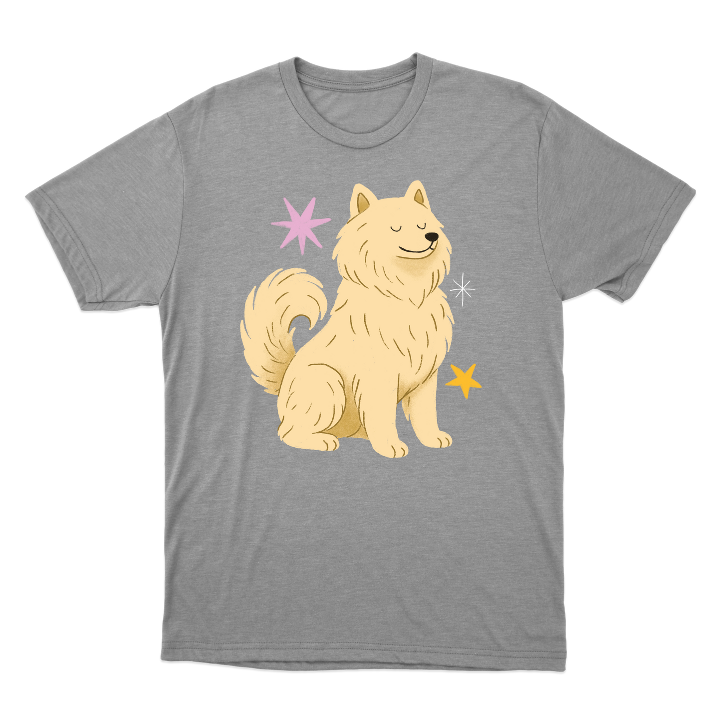 "samoieda" Camiseta Básica Unissex