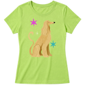 "Galgo Afegão" Blusa Baby Look